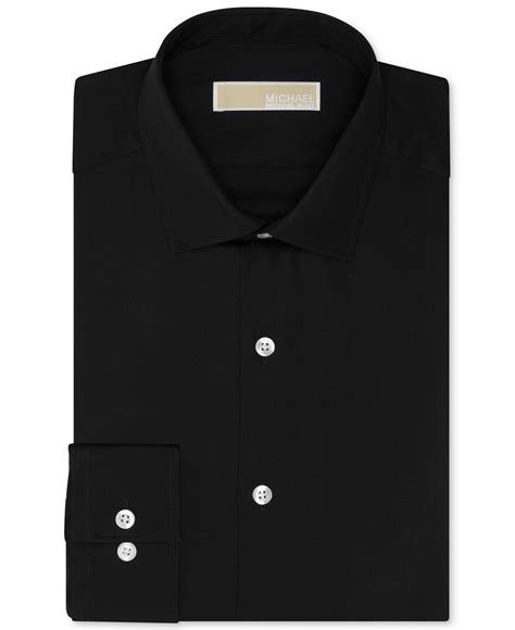 michael michael kors men's gunmetal twill spread collar dress shirt|Amazon.com: Michael Kors Mens Dress Shirt.